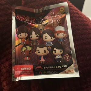 Stranger Things Series 1 Blind Bag Figural Key Chain TWO PACKS BRAND NEW